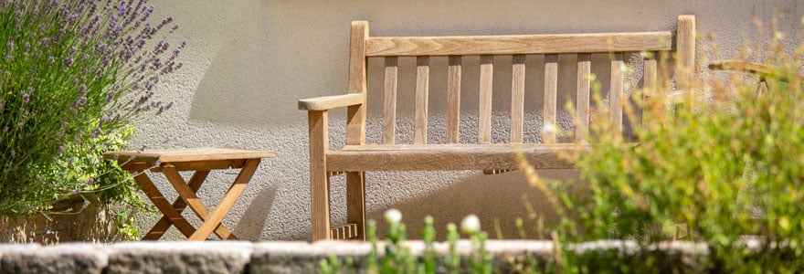 Table de jardin en teck